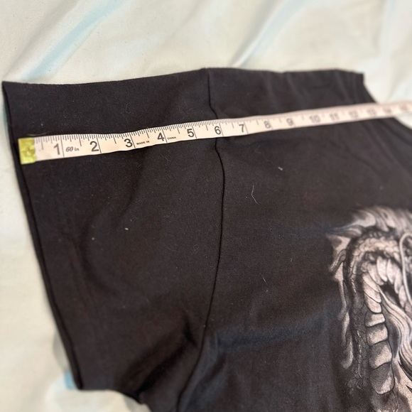 Men’s Laughlin Nevada River Run 2012 Dragon Motorcycle Tattoo Black Graphic Tee. - Picture 6 of 7